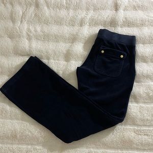 Juicy Couture velour track pants